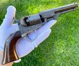 Factory Engraved Civil War Colt 1849 Pocket Revolver - 13 of 20