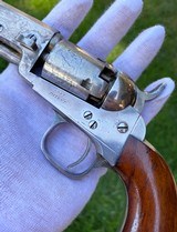 Exceptional Colt Model 1849 Pocket Revolver Silver Gilt Finish from Col Sam Colts Personal Collection w/ Documentation - 2 of 20