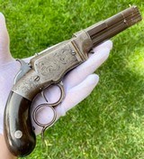 Scarce & Fine Smith & Wesson Volcanic Pistol W/ Early Lever Spur - 11 of 20
