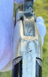 Only Known Engraved Gold Inlaid Smith & Wesson Large Frame Volcanic Pistol - 17 of 20