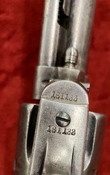 Antique Colt Single Action Army Revolver w/ Pearl Grips - 12 of 13