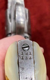 Antique Colt Single Action Army Revolver w/ Pearl Grips - 13 of 13