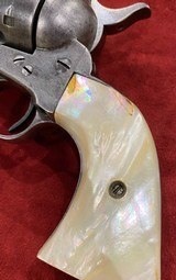 Antique Colt Single Action Army Revolver w/ Pearl Grips - 2 of 13