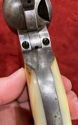 Antique Colt Single Action Army Revolver w/ Pearl Grips - 5 of 13