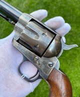 High Condition US Colt Single Action Army Cavalry Revolver - Scarce Georgia Militia Marked - 2 of 20