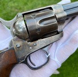 High Condition US Colt Single Action Army Cavalry Revolver - Scarce Georgia Militia Marked - 13 of 20