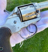 Scarce Special Order Colt 1878 Double Action Revolver w/ Checkered Wood Grips .45 Colt - Not SAA - 12 of 18