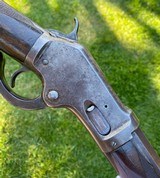 Extremely Rare Deluxe Colt Burgess Lever Action Rifle w/ Color Case Hardened Frame - 2 of 20
