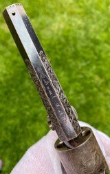 Exceptional Double Cased Pair of Factory Engraved Colt Model 1849 Pocket Revolvers - Gustave Young - True Original Set - 7 of 20