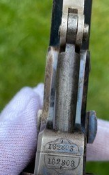 Exceptional Double Cased Pair of Factory Engraved Colt Model 1849 Pocket Revolvers - Gustave Young - True Original Set - 20 of 20