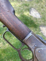 Unique Winchester Model 1873 Rifle with Daguerreotype Inlaid in Stock - 44-40 - 5 of 19