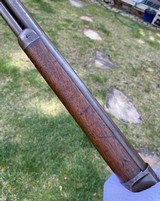 Unique Winchester Model 1873 Rifle with Daguerreotype Inlaid in Stock - 44-40 - 15 of 19