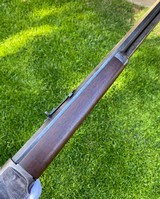 Antique High Condition 1st Model Winchester 1873 Rifle w/ Unique Magazine Cut Off Switch - 4 of 20