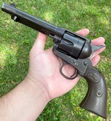 Antique Colt Single Action Army Revolver SAA .38WCF - 1 of 15