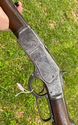 Antique Winchester Model 1873 Rifle 38-40 - 11 of 15