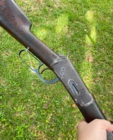 Antique Second Year Winchester Model 1894 Rifle 25-35 - 1 of 19