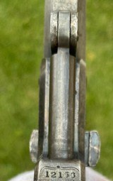 True Cased Pair of Factory Engraved Donut Scroll Colt Model 1851 Navy Revolvers - 10 of 20