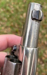 Antique Colt Model 1877 Thunderer Sherriff's Model Revolver w/ Alameda County Sherriff's Holster - 8 of 20