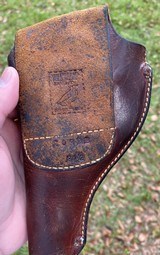 Antique Colt Model 1877 Thunderer Sherriff's Model Revolver w/ Alameda County Sherriff's Holster - 19 of 20