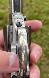 Antique Colt Model 1877 Thunderer Sherriff's Model Revolver w/ Alameda County Sherriff's Holster - 15 of 20