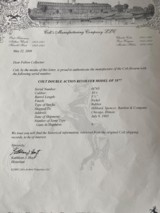 Antique Colt Model 1877 Thunderer Sherriff's Model Revolver w/ Alameda County Sherriff's Holster - 20 of 20