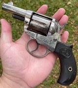 Antique 1877 Colt Lightning Sheriffs Model Revolver w/ 2 1/2” Barrel - 1 of 16