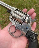 Antique Colt Lightning Sherriff's Model Revolver w/ Original Picture Box - 4 of 20