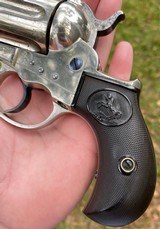 Antique Colt Lightning Sherriff's Model Revolver w/ Original Picture Box - 3 of 20