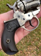 Antique Colt Lightning Sherriff's Model Revolver w/ Original Picture Box - 11 of 20