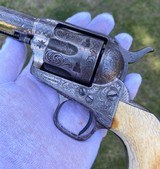 Nimschke Shop Engraved Early 3 Digit Colt Single Action Army Revolver - SAA - 2 of 20