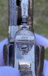 Nimschke Shop Engraved Early 3 Digit Colt Single Action Army Revolver - SAA - 16 of 20