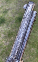 Nimschke Shop Engraved Early 3 Digit Colt Single Action Army Revolver - SAA - 13 of 20