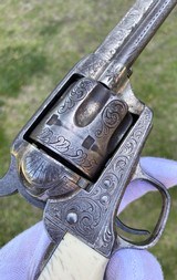 Nimschke Shop Engraved Early 3 Digit Colt Single Action Army Revolver - SAA - 12 of 20