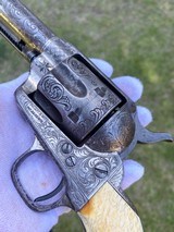 Nimschke Shop Engraved Early 3 Digit Colt Single Action Army Revolver - SAA - 4 of 20