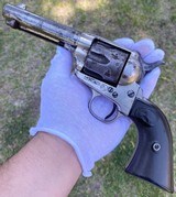 Antique Colt Single Action Army SAA Revolver w/ Cattle Brand mark - 1 of 15