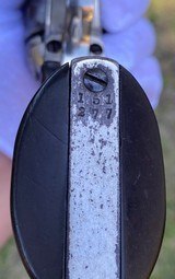 Antique Colt Single Action Army SAA Revolver w/ Cattle Brand mark - 13 of 15