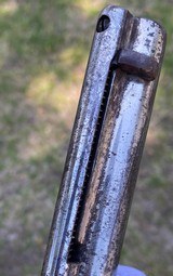 Antique Colt Single Action Army SAA Revolver w/ Cattle Brand mark - 14 of 15