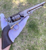 Civil War Martial Colt 1860 Army 4 Screw Revolver - 12 of 15