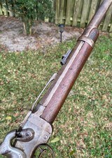 Civil War Confederate Captured Cleaned & Repaired Smith Carbine - 4 of 20