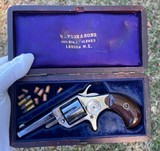 Scarce Very Fine Cased 2 Tone Colt New Line Revolver