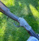 Extremely Rare Deluxe Colt Burgess Lever Action Rifle w Case Hardened Frame W/ Factory Letter - 1 of 20