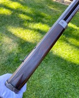 Extremely Rare Deluxe Colt Burgess Lever Action Rifle w Case Hardened Frame W/ Factory Letter - 6 of 20