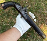 Antique Pre Civil War American Frontier Pistol - T Davidson Cincinnati - 1 of 14
