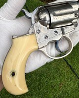 Scarce Colt Model 1877 Lightning Revolver 6” Sheriffs Model Store Keeper - 10 of 16