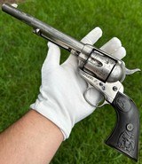 Antique 1st Generation Colt Frontier Six Shooter Revolver 44-40