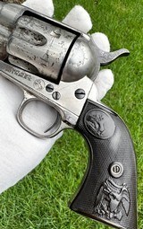 Antique 1st Generation Colt Frontier Six Shooter Revolver 44-40 - 2 of 14
