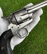 Antique 1st Generation Colt Frontier Six Shooter Revolver 44-40 - 10 of 14