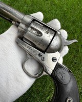 Antique 1st Generation Colt Frontier Six Shooter Revolver 44-40 - 3 of 14