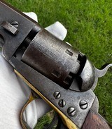 Scarce Civil War Colt Model 1851 Navy 4 Screw Revolver - 7 of 16