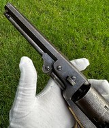 Scarce Civil War Colt Model 1851 Navy 4 Screw Revolver - 4 of 16